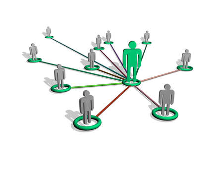 Network conceptの写真素材
