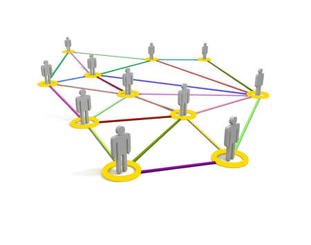 Network conceptの写真素材