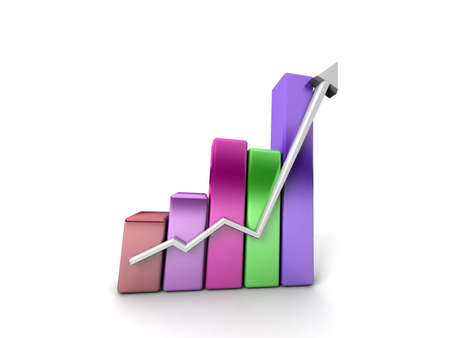 Business growth の写真素材