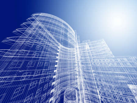 Abstract architectureの写真素材