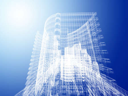 Abstract architectureの写真素材