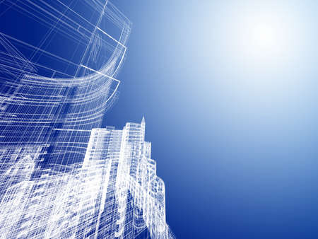 Abstract architectureの写真素材
