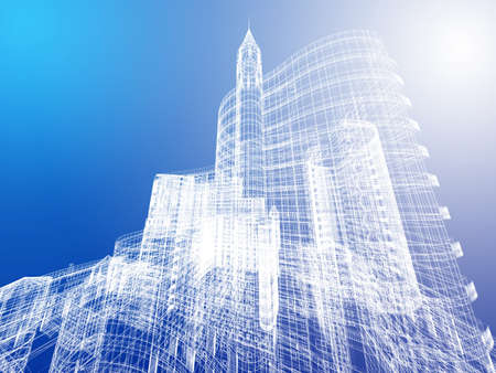 Abstract architectureの写真素材
