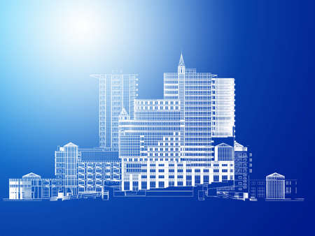 Abstract architectureの写真素材