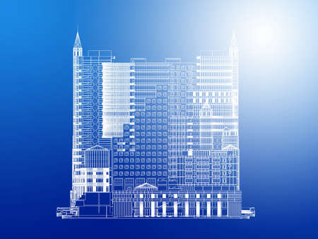 Abstract architectureの写真素材