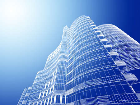Abstract architectureの写真素材