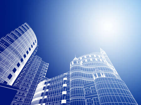 Abstract architectureの写真素材