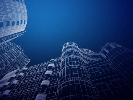 Abstract architectureの写真素材