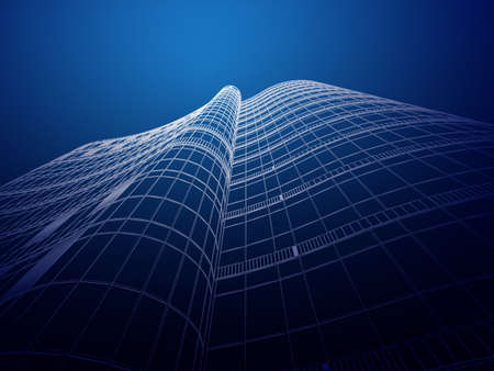 Abstract architectureの写真素材