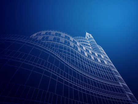 Abstract architectureの写真素材