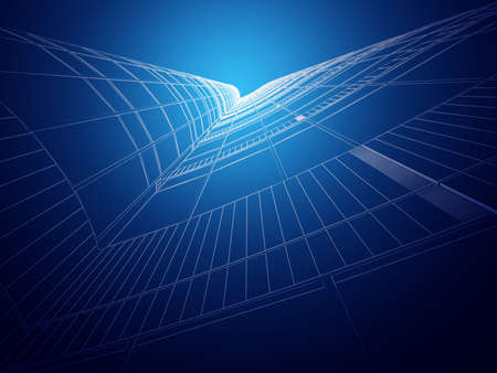 Abstract architectureの写真素材