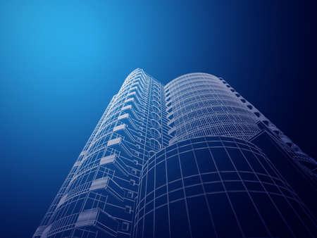 Abstract architectureの写真素材