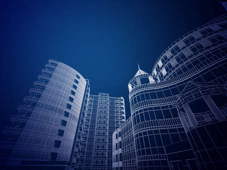 Abstract architectureの写真素材
