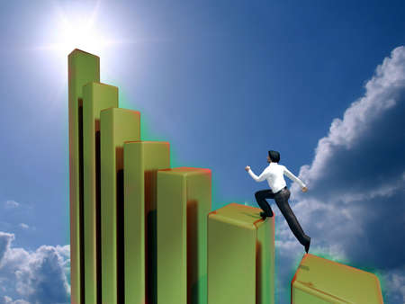 Business growth の写真素材