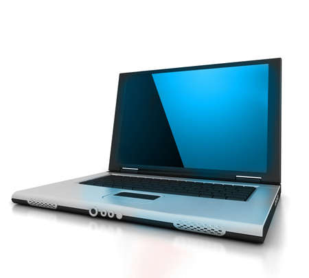 Laptopの写真素材