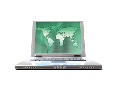 Laptopの写真素材