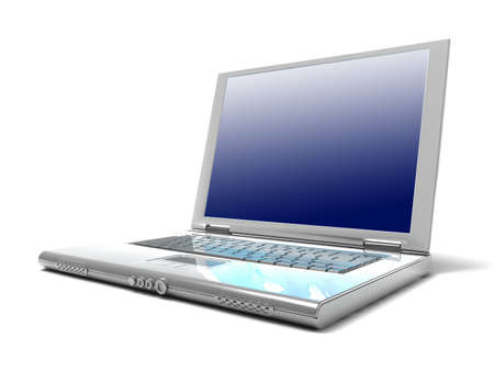 Laptopの写真素材
