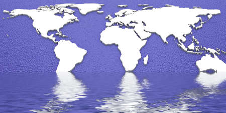 3d World Mapの写真素材
