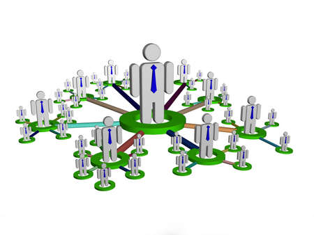 Network concept の写真素材