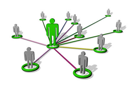 Network conceptの写真素材
