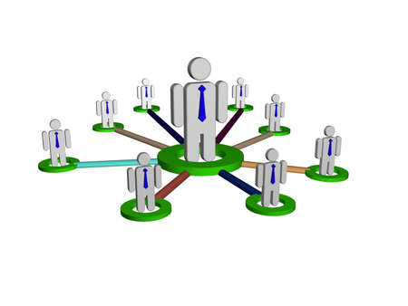 Network concept の写真素材