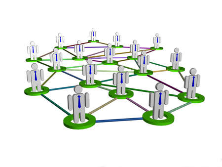 Network concept の写真素材