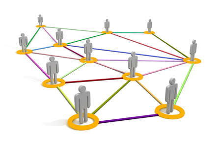 Network conceptの写真素材
