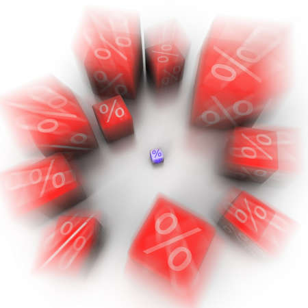 Percentの写真素材