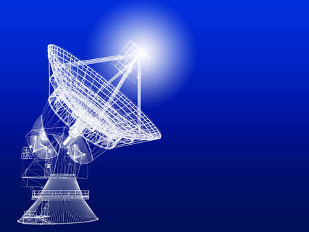 Satellite dishの写真素材