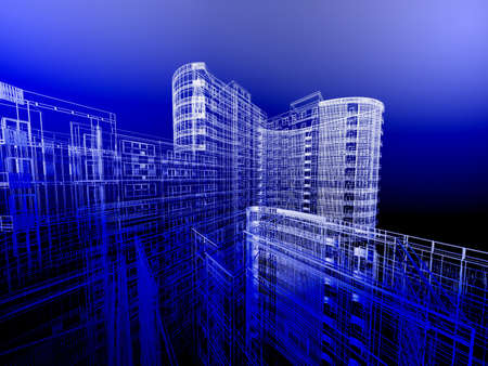 Abstract architectureの写真素材