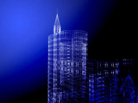 Abstract architectureの写真素材