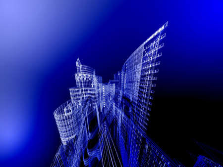 Abstract architectureの写真素材