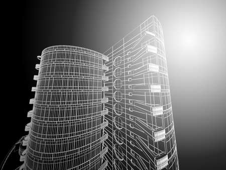 Abstract architectureの写真素材