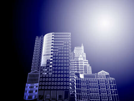 Abstract architectureの写真素材
