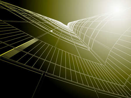Abstract architectureの写真素材