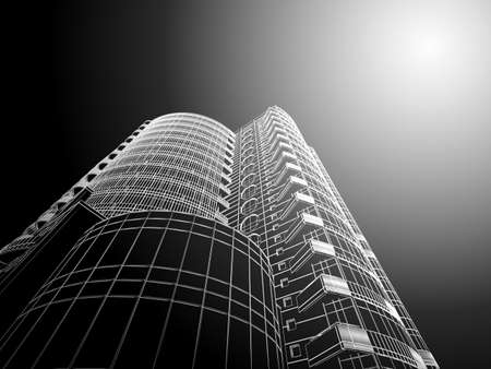 Abstract architectureの写真素材
