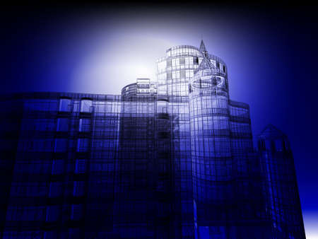 Abstract architecture の写真素材