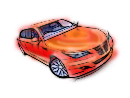 My own car design.の写真素材