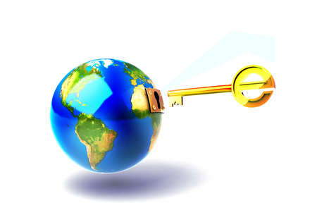 Global network the Internetの写真素材
