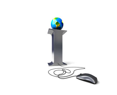 Global network the Internetの写真素材