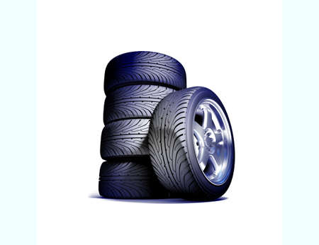 Wheels for the sports car
の写真素材