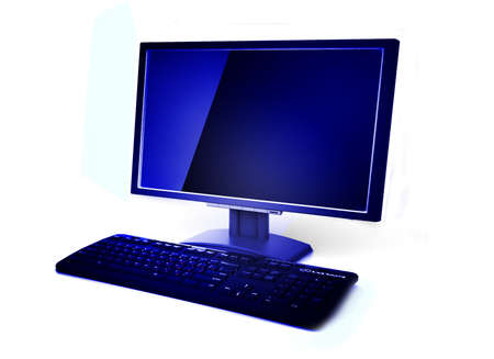Monitorの写真素材