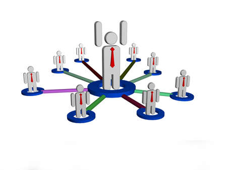 Network concept の写真素材