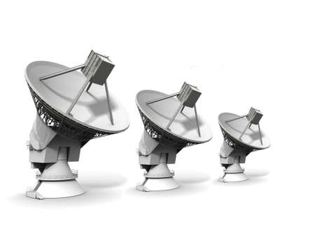 Satellite dishの写真素材