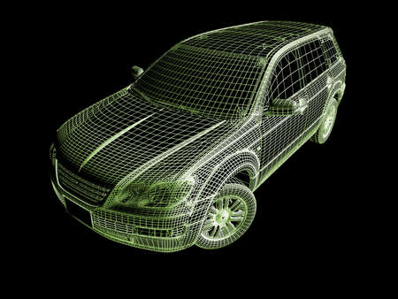 3d Carの写真素材