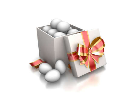 Easter giftの写真素材