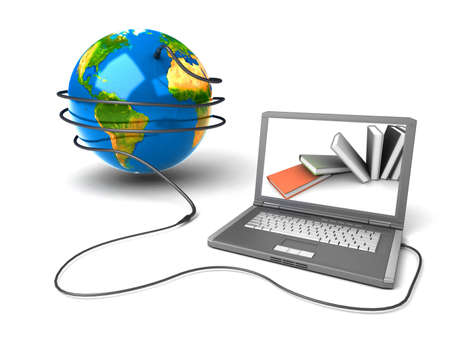 Global network the Internetの写真素材