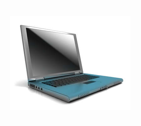 Laptopの写真素材