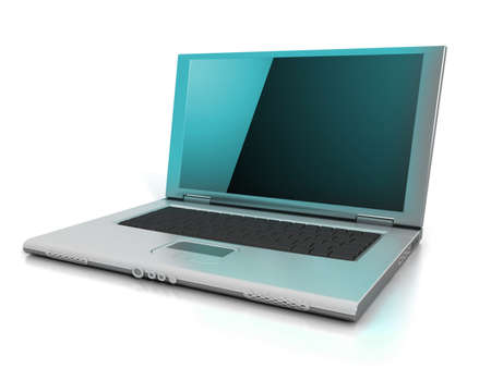 Laptopの写真素材