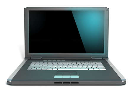 Laptopの写真素材